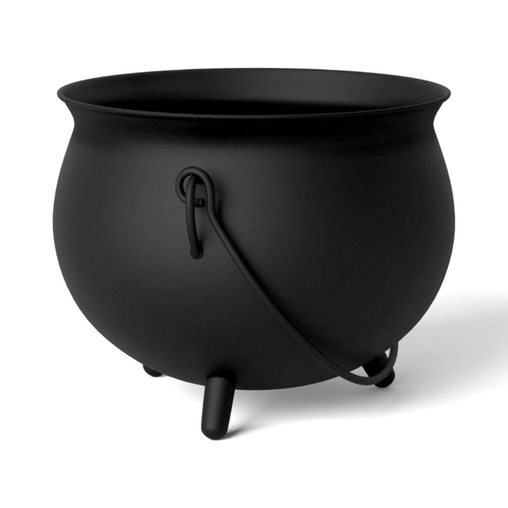 Threshold Black Metal Cauldron - New in Box - Target Halloween